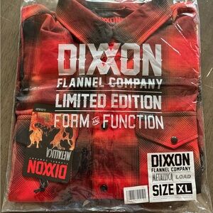 Dixxon Mens XL Metallica “Load” flannel BNIB - Limited Edition
